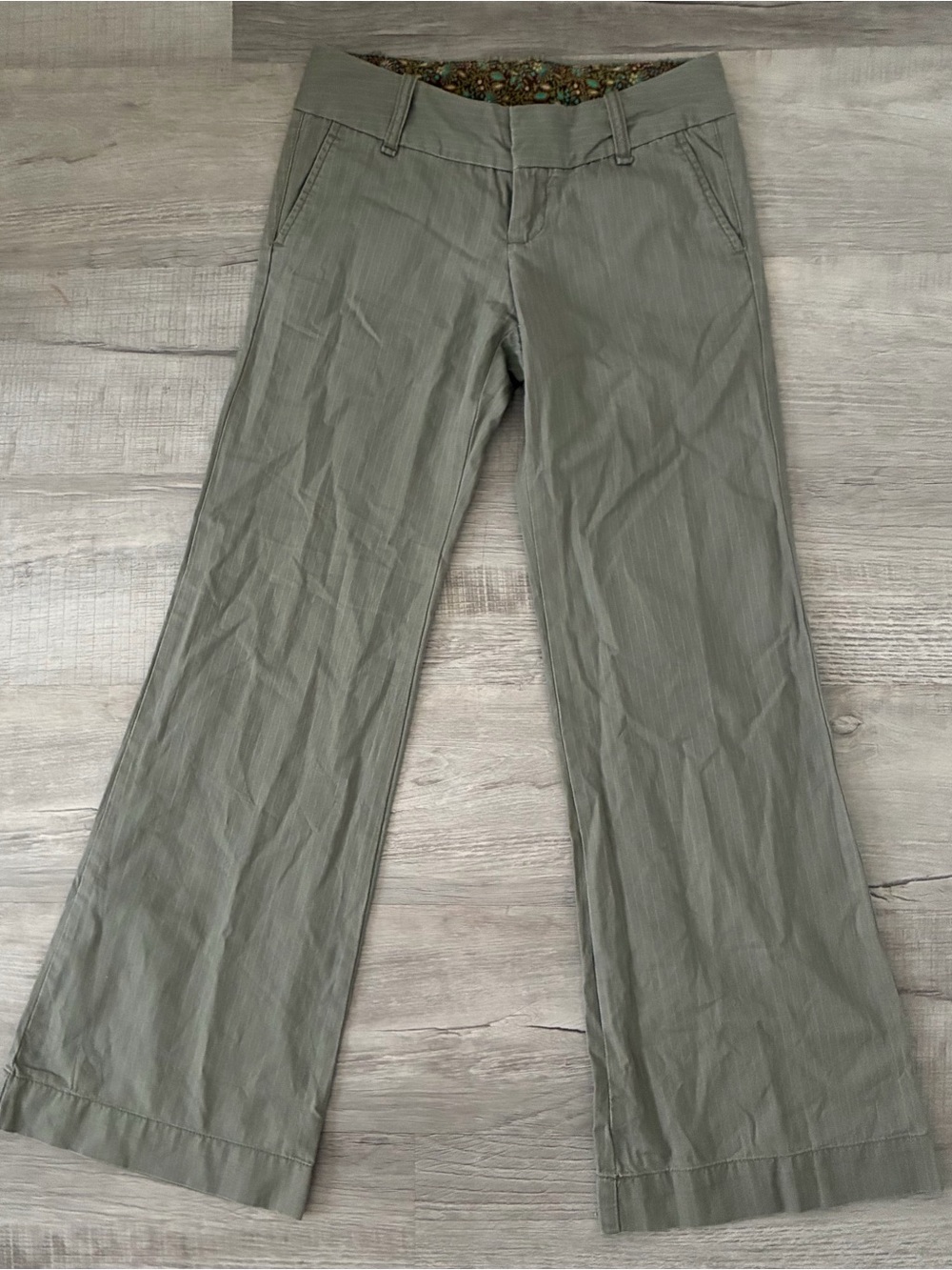 gap low rise pants
